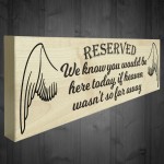 Reserved Heaven Far Away Freestanding Memorial Plaque