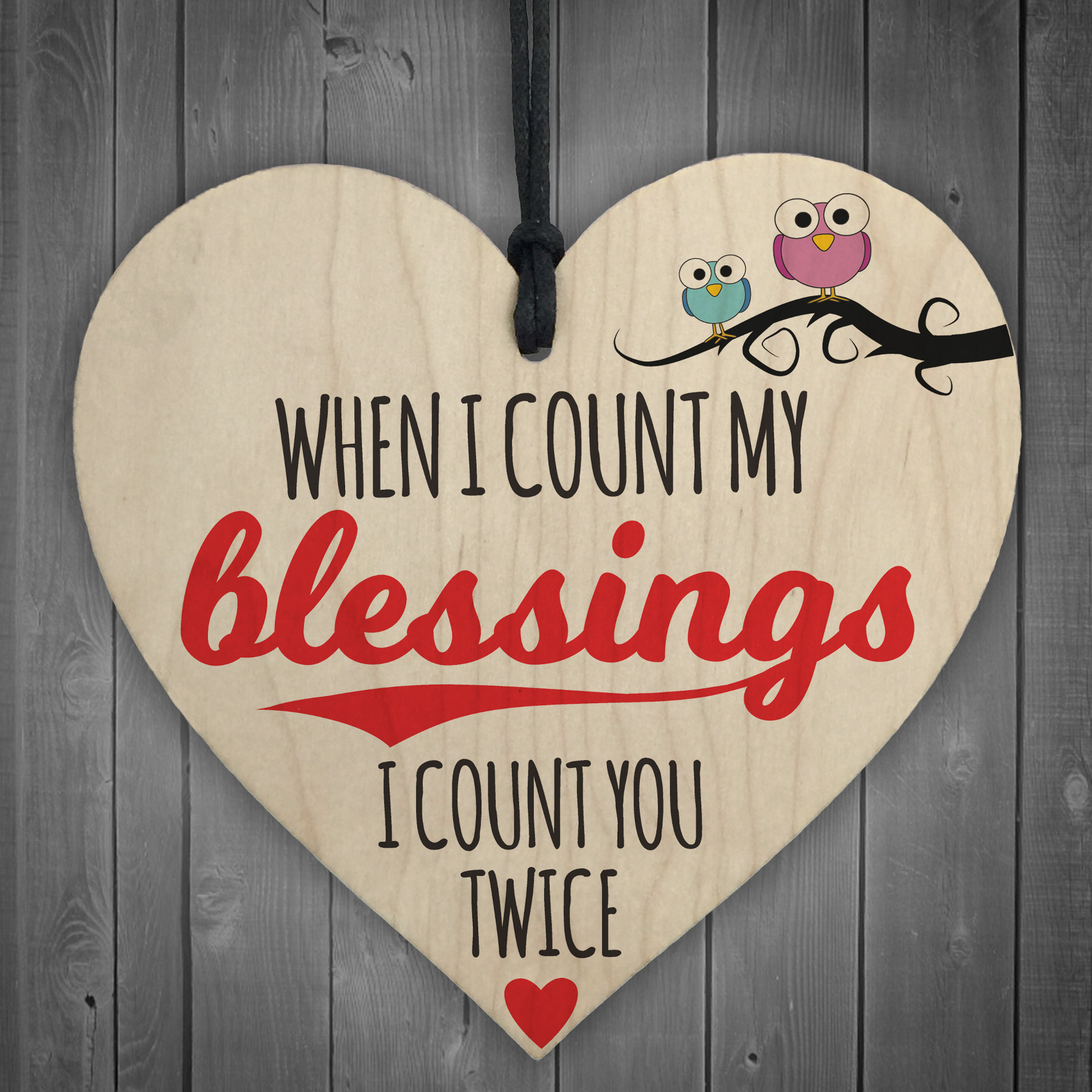 blessings-count-you-twice-wooden-hanging-heart-plaque