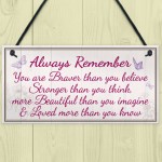 Inspire Beautiful Friendship Gift Best Friend Hanging Plaque 