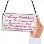 Inspire Beautiful Friendship Gift Best Friend Hanging Plaque 