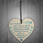 Personalised Will You Be My Godfather Godparent Hanging Plaque 