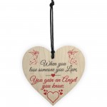 Lose Someone Angel Memorial Bereavement Grave Hanging Plaque