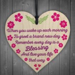 Every Day Blessing Friendship Best Friends Gift Hanging Plaque