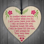 Dear Friend Poem Friendship Best Friend Home Gift Hanging Plaque