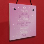 Friendship Sign Best Friend are Like Stars Plaque Gift Thank You