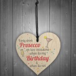 Prosecco Friend Friendship Plaque Sign Funny Wooden Gift Alcohol