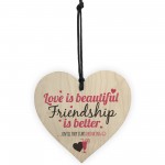 Friend Friendship Plaque Sign Funny Wooden Gift Alcohol Plaques