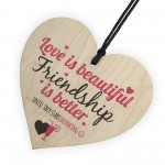 Friend Friendship Plaque Sign Funny Wooden Gift Alcohol Plaques