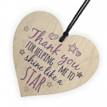 Teacher Leaving Gift Heart Sign Teaching Assistant ThankYou Gift