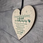 Baby Boy Birth Congratualtions Son Parents Grandparents Gift