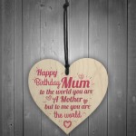 Happy Birthday Mum Heart Mummy Funny Special Card Baby Son