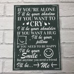 Friendship Signs Best Friend Plaques Gifts for Women Birthday