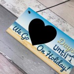 Chalkboard Countdown Days Until Holiday Plaque Sign Family Sign 