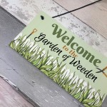 Garden Of Weeden Funny Novelty Garden Shed Home Decor Plaques