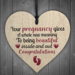 Pregnancy Congratulations Mum Dad To Be Baby Shower Gift Plaque