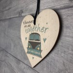 Together Caravan Wooden Family Plaque Shabby Chic Home Decor 