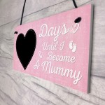 Baby Countdown Sign Mum Mummy Daddy Grandparents Baby 