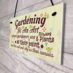 Gardening Art Novelty Hanging Plaques SummerHouse Signs Garden