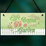 Life Began Plaques SummerHouse Signs Garden Shed Mum Nan 