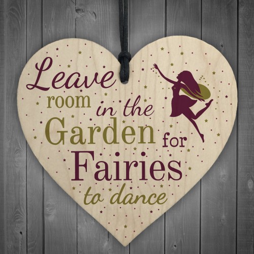 Novelty Fairy Garden Gardening Shed Hanging Wooden Sign Plaque 