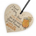 Gift For Her Friendship Heart Alcohol Man Cave Best Friend Gift 