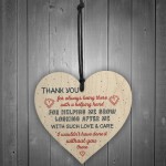 Thank You Teacher Leaving Gifts For Her Nursery Heart Plaques