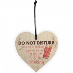 Home Bar Sign Wooden Heart Novelty Garden Kitchen Pub Wall 