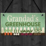 Grandad's Greenhouse Plaque Garden Shed SummerHouse Sign