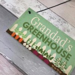 Grandad's Greenhouse Plaque Garden Shed SummerHouse Sign