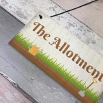 The Allotment Garden Sign Outdoor Shed Plaque Dad Grandad Gift