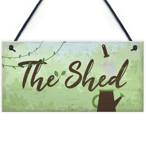 The Shed Signs And Plaques Greenhouse Sign Dad Grandad Mum 