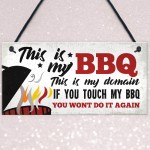 My BBQ Novelty Garden Sign SummerHouse Bar Man Cave Shed