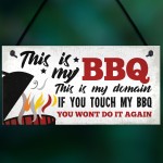 My BBQ Novelty Garden Sign SummerHouse Bar Man Cave Shed