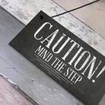 Mind The Step Sign Warning Caution Health & Safety Door Sign