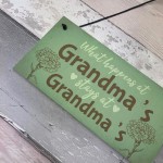 Grandma Gifts For Nan Nanny Hanging Garden Sign Kitchen Plaque