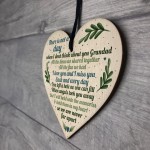 Grandad Grave Memorial Grave Plaque Graveside Tribute Wood Sign