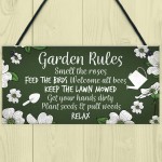 Garden Sign Outdoor Novelty Plaque SummerHouse Garden Shed Gift