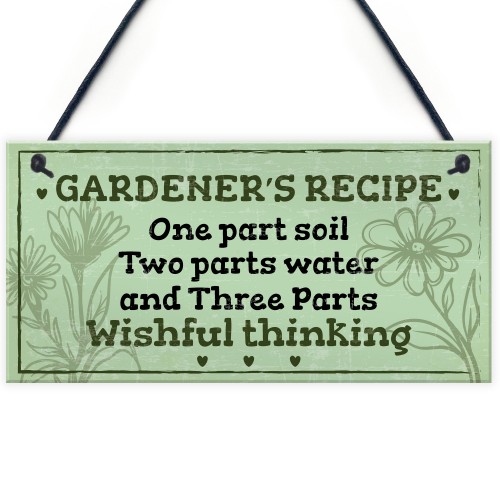 Garden Sign Summer House Plaque Garden Shed Gardening Gift 