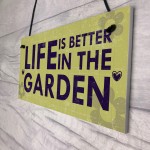 Outdoor Garden Sign SummerHouse Garden Shed Plaque Garden Gift