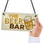 Home Bar Sign Pub Man Cave Sign Shed Hanging Plaque Alcohol Gift