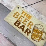 Home Bar Sign Pub Man Cave Sign Shed Hanging Plaque Alcohol Gift