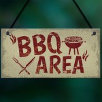 Garden Plaque BBQ Area Bar Home Sign Man Cave Shed Sign Gift