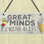 Pub Beer Gin Vodka Sign Funny Bar Pub Signs Landlord Friend Gift