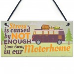 Motorhome Caravan Campervan Hanging Plaque Camping Gifts