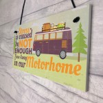 Motorhome Caravan Campervan Hanging Plaque Camping Gifts