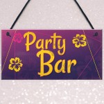 Party Bar Home Bar Sign Man Cave Kitchen Alcohol Gin Vodka Sign