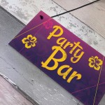 Party Bar Home Bar Sign Man Cave Kitchen Alcohol Gin Vodka Sign