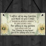 Garden Plaque Summer House Sign Garden Shed Friendship Mum Gift