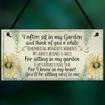 Garden Plaque Summer House Sign Garden Shed Friendship Mum Gift