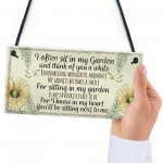 Garden Plaque Summer House Sign Garden Shed Friendship Mum Gift